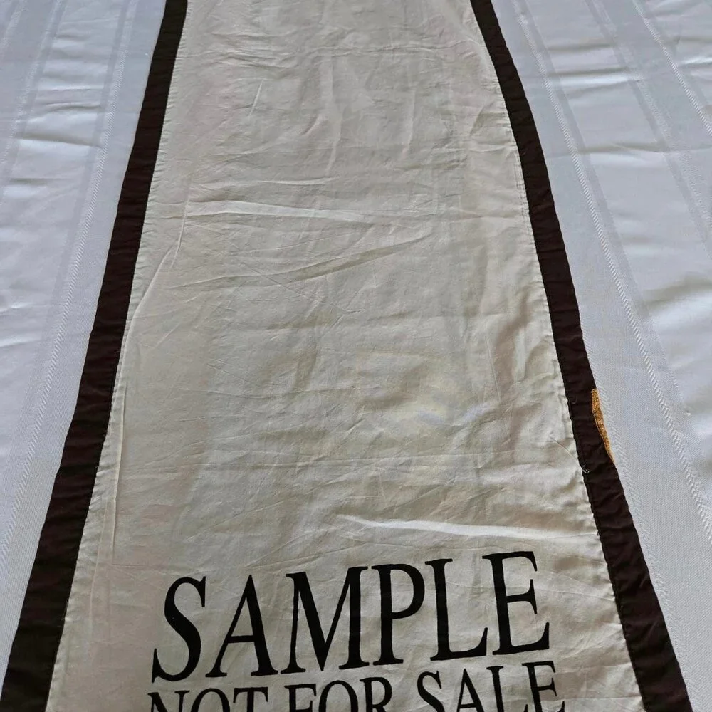 Pier 1 Imports Brown Table Runner/Aari Window Panel